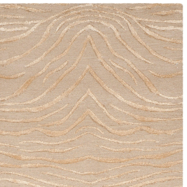 Safavieh Ms Journey Area Rug: Handcrafted Elegance With Luxurious Silk And Wool For Timeless Home Style Desert Silk & Wool Pile Msr5312f-4