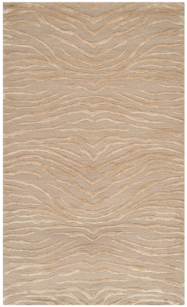 Safavieh Ms Journey Area Rug: Handcrafted Elegance With Luxurious Silk And Wool For Timeless Home Style Desert Silk & Wool Pile Msr5312f-4