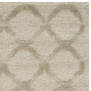 Safavieh Ms Signet Mist Accent Rug – Elegant 2'6" X 4'3" Geometric Design In Soft Hues For Contemporary Spaces Mist Silk & Wool Pile Msr5368c-3
