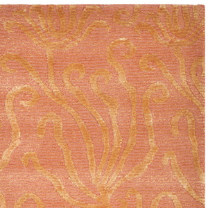 Safavieh Ms Exquisite Area Rug - Luxurious Silk And Wool Blend With Elegant Organic Patterns For Any Room Corraline Silk & Wool Pile Msr5424c-4