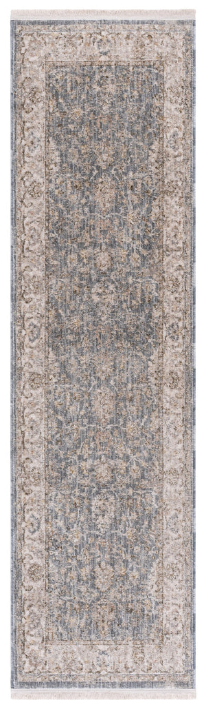Safavieh April Ivory And Blue Floral-Traditional Area Rug — Power-Loomed Polyester/Cotton, Soft Durable Elegance 2'-6" x 4'-0" MSR6210B-24