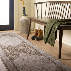 Safavieh April Timeless Oriental-Traditional Area Rug In Ivory And Sage—Durable Power-Loomed, Soft-Touch Fibers, Stain-Resistant Elegance For Living Rooms And Formal Spaces 2'-6" x 4'-0" MSR6218A-24