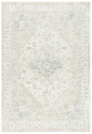 Safavieh April Timeless Oriental-Traditional Area Rug In Ivory And Sage—Durable Power-Loomed, Soft-Touch Fibers, Stain-Resistant Elegance For Living Rooms And Formal Spaces 2'-6" x 4'-0" MSR6218A-24