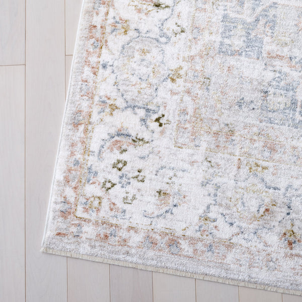 Safavieh April Timeless Oriental-Traditional Area Rug In Ivory And Sage—Durable Power-Loomed, Soft-Touch Fibers, Stain-Resistant Elegance For Living Rooms And Formal Spaces 2'-6" x 4'-0" MSR6218A-24