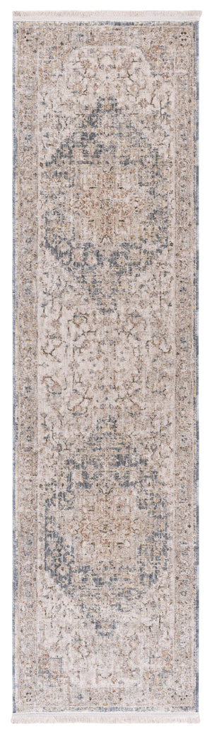 Safavieh April 218B Area Rug — Ivory And Grey Oriental-Traditional Design, Plush Cotton-Blend Durability 2'-6" x 4'-0" MSR6218B-24
