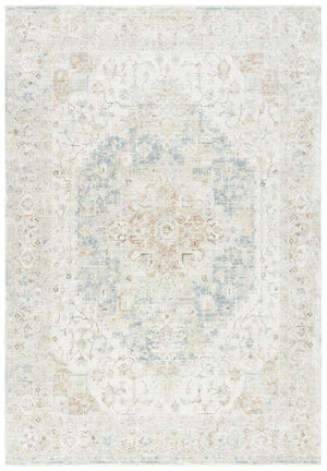 Safavieh April 218B Area Rug — Ivory And Grey Oriental-Traditional Design, Plush Cotton-Blend Durability 2'-6" x 4'-0" MSR6218B-24