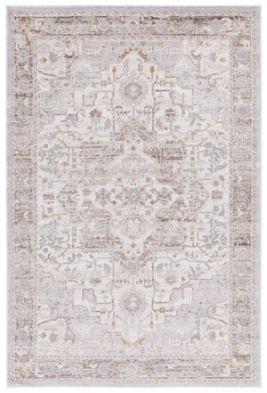 Safavieh Msr Mulberry 5X7 Ivory Grey Area Rug — Low-Profile 3/8" Pile, Power-Loomed Turkey, Durable Blend Elegance MSR6410A-5