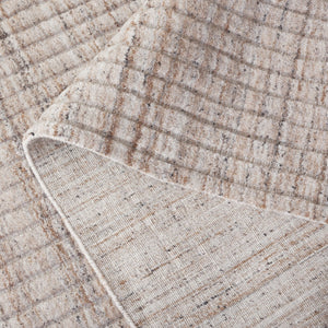 Safavieh Martha Modern Area Rug - Hand Loomed Textured Elegance For Contemporary Home Décor And Comfort Beige 80% Pet And 20% Cotton Msr7301b-4