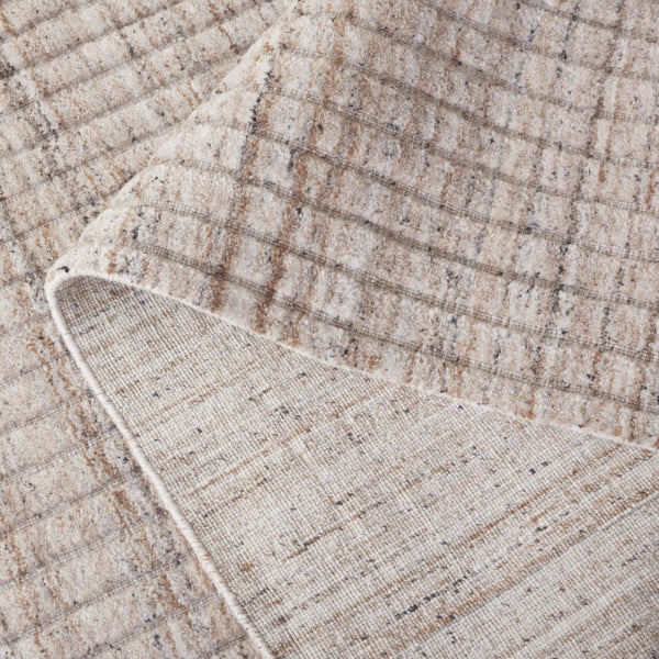 Safavieh Martha Modern Area Rug - Hand Loomed Textured Elegance For Contemporary Home Décor And Comfort Beige 80% Pet And 20% Cotton Msr7301b-4