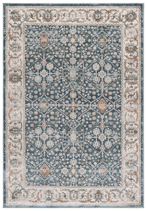 Safavieh Martha 5X7 Blue Grey Area Rug - Power-Loomed Turkey, Low-Profile 3/8" Pile, Stain-Resistant Durable Style MSR752M-5