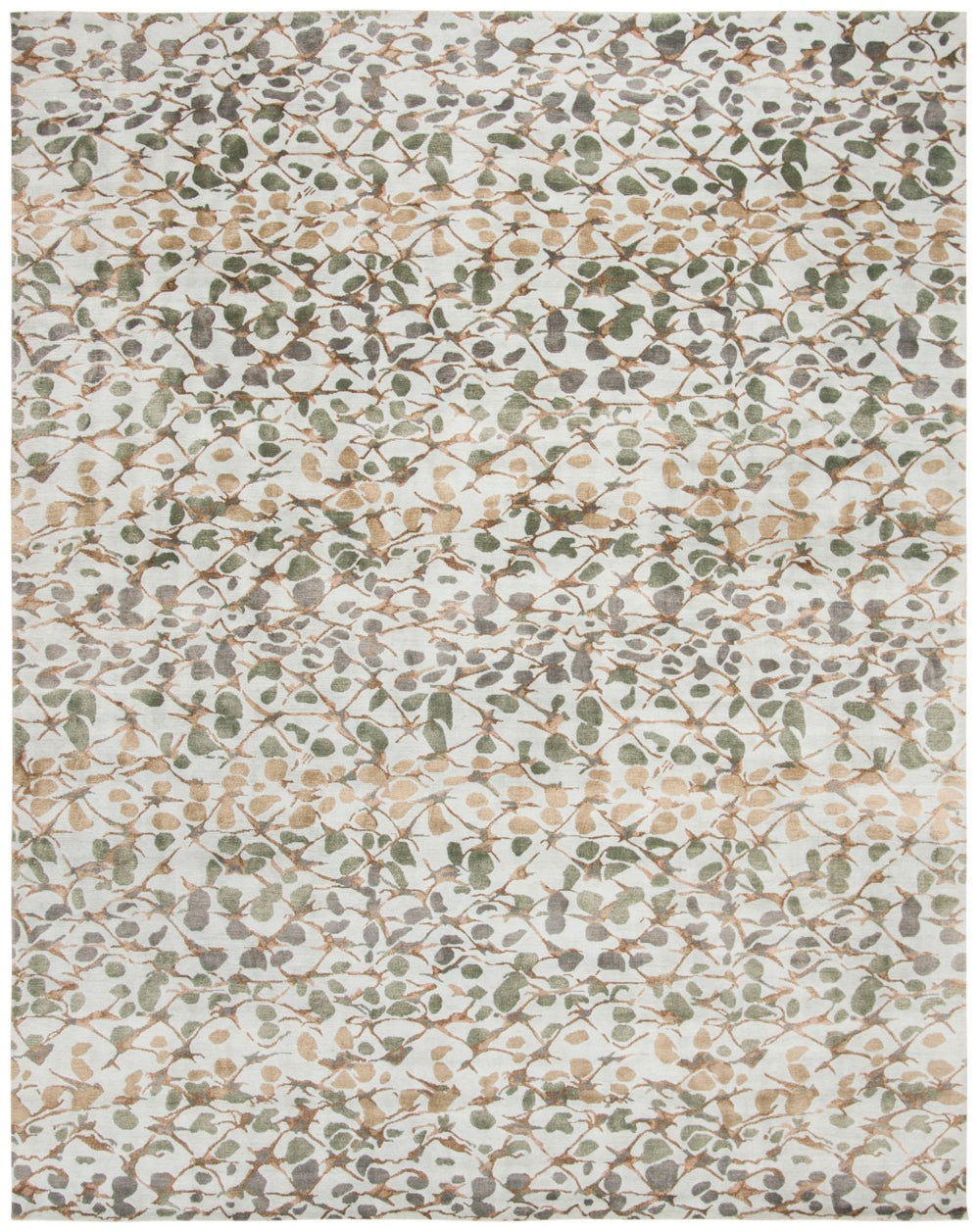 Safavieh Msr Hand-knotted Area Rug - Timeless Luxury With Intricate Floral Motifs For Elegant Home Decor S.House Slt Blu 90% Wool,10% Silk Msr8641a-cnr