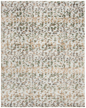 Safavieh Msr Hand-knotted Area Rug - Timeless Luxury With Intricate Floral Motifs For Elegant Home Decor S.House Slt Blu 90% Wool,10% Silk Msr8641a-cnr