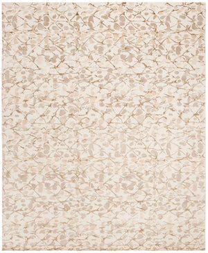 Safavieh Msr Hand-knotted Area Rug - Timeless Luxury With Intricate Floral Motifs For Elegant Home Decor B Wheat F Bge 90% Wool,10% Silk Msr8641c-cnr