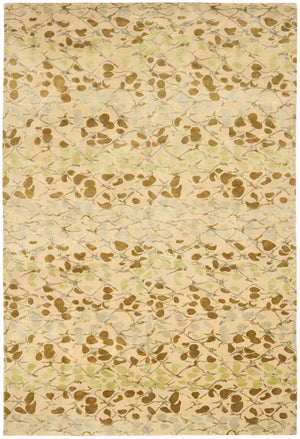 Safavieh Msr Hand-knotted Area Rug - Timeless Luxury With Intricate Floral Motifs For Elegant Home Decor Sprout Green 90% Wool,10% Silk Msr8641d-cnr