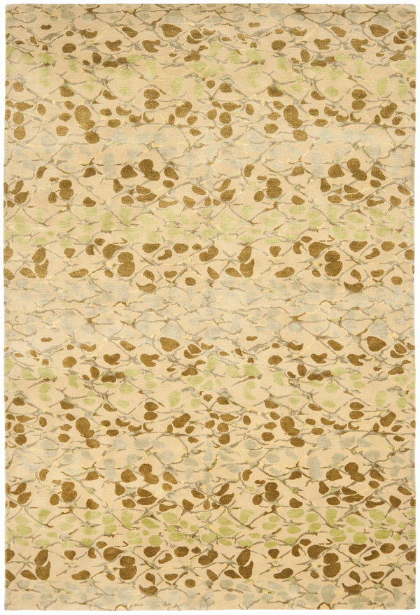 Safavieh Msr Hand-knotted Area Rug - Timeless Luxury With Intricate Floral Motifs For Elegant Home Decor Sprout Green 90% Wool,10% Silk Msr8641d-cnr