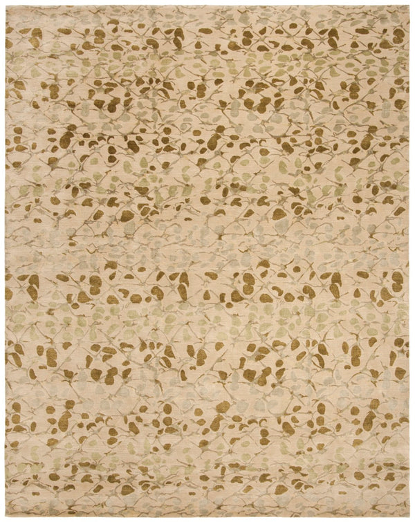 Safavieh Msr Hand-knotted Area Rug - Timeless Luxury With Intricate Floral Motifs For Elegant Home Decor Sprout Green 90% Wool,10% Silk Msr8641d-cnr