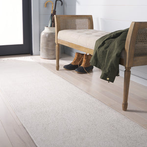 Safavieh Martha Elegant Power-loomed Area Rug For Luxurious Comfort And Timeless Sophistication In Any Space Ivory 78% Polyester,14% Cotton,8% Latex Msr920a-4