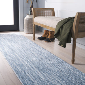 Safavieh Martha Elegant Power-loomed Area Rug For Luxurious Comfort And Timeless Sophistication In Any Space Blue 78% Polyester,14% Cotton,8% Latex Msr920m-7sq