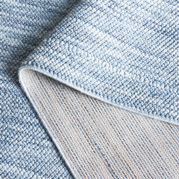 Safavieh Martha Elegant Power-loomed Area Rug For Luxurious Comfort And Timeless Sophistication In Any Space Blue 78% Polyester,14% Cotton,8% Latex Msr920m-7sq