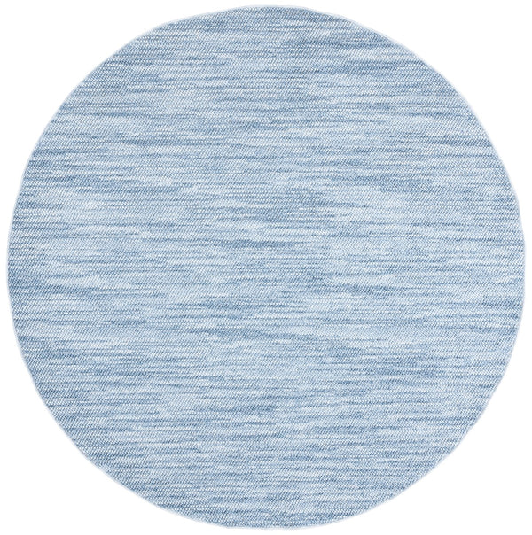 Safavieh Martha Elegant Power-loomed Area Rug For Luxurious Comfort And Timeless Sophistication In Any Space Blue 78% Polyester,14% Cotton,8% Latex Msr920m-7sq