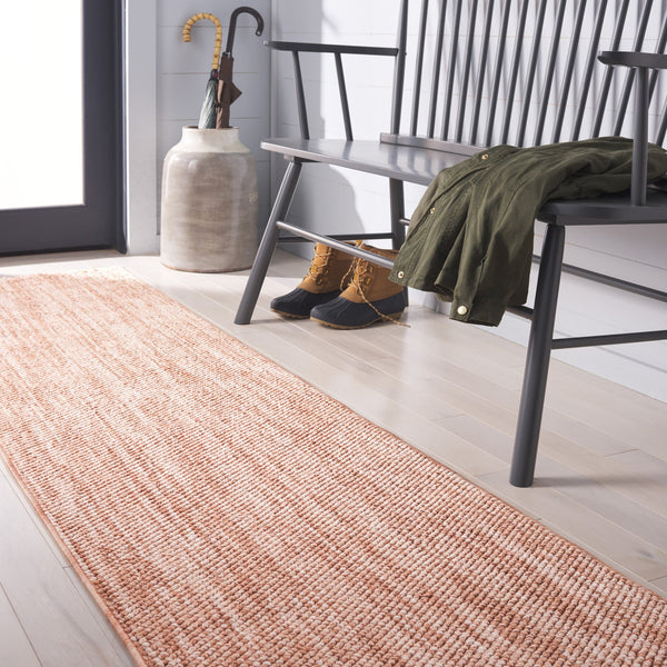 Safavieh Martha Elegant Power-loomed Area Rug For Luxurious Comfort And Timeless Sophistication In Any Space Rust 78% Polyester,14% Cotton,8% Latex Msr920p-28