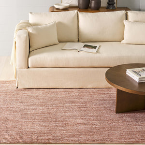 Safavieh Martha Elegant Power-loomed Area Rug For Luxurious Comfort And Timeless Sophistication In Any Space Rust 78% Polyester,14% Cotton,8% Latex Msr920p-28