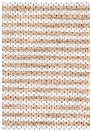 Safavieh Martha Hand-Tufted Natural Ivory Area Rug — Jute, Wool & Cotton Blend For Durable, Minimalist Warmth 4'-0" x 6'-0" MSR9526A-4