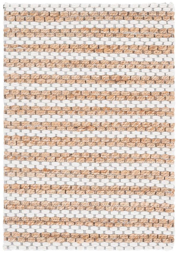 Safavieh Martha Hand-Tufted Natural Ivory Area Rug — Jute, Wool & Cotton Blend For Durable, Minimalist Warmth 4'-0" x 6'-0" MSR9526A-4