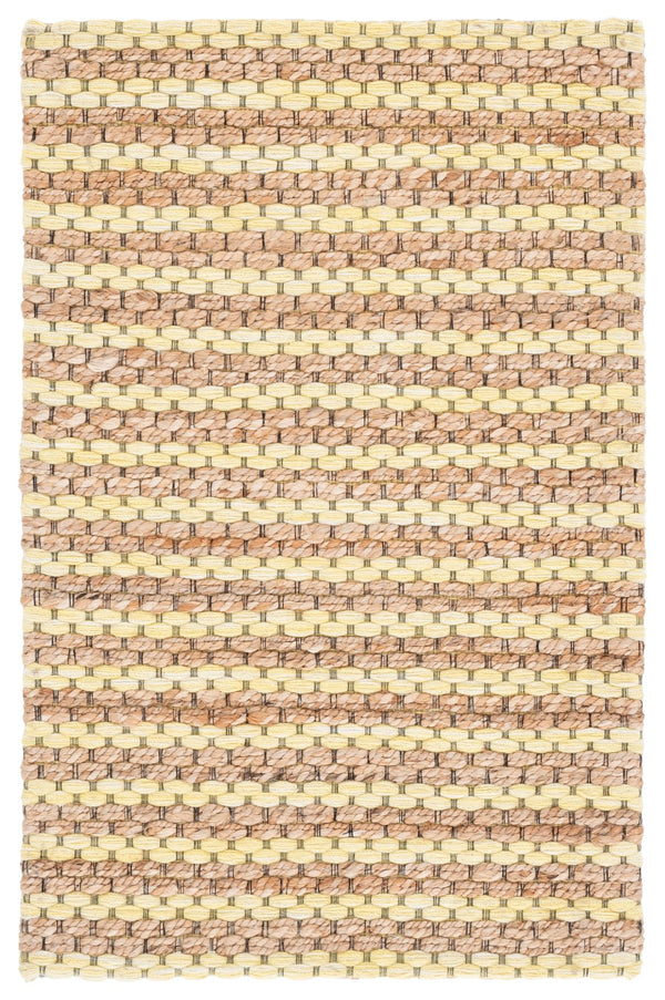 Safavieh Martha Hand‑Tufted Natural Yellow Runner Rug — Jute Wool Cotton Blend, Modern Minimalist Hallway Accent 2'-3" x 8'-0" MSR9526D-28