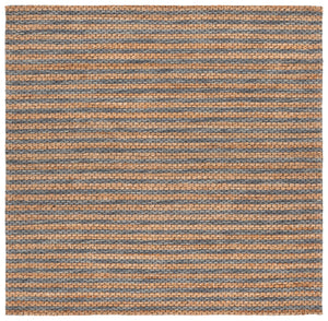 Safavieh Martha Hand-Tufted Natural Charcoal Runner Rug — Low-Pile Jute Wool Cotton Blend For Hallways 2'-3" x 8'-0" MSR9526H-28