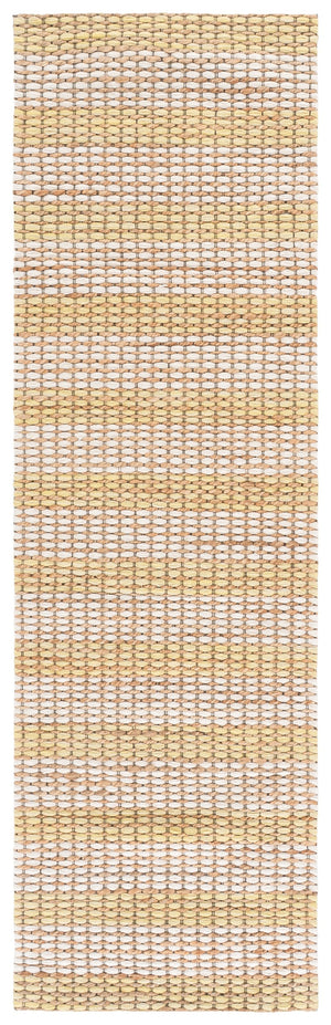 Safavieh Martha Hand-Tufted Natural Yellow Area Rug 8X10 – Jute Wool Cotton Blend, Low-Profile Modern Texture 8'-0" x 10'-0" MSR9527D-8