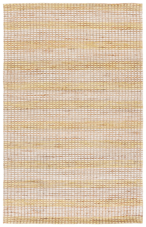Safavieh Martha Hand-Tufted Round Jute Wool Rug In Natural And Yellow — Low-Pile, Coastal Minimalist Appeal 6'-0" x 6'-0" MSR9527D-6R