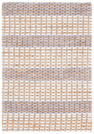 Safavieh Martha Natural Grey Hand-Tufted Jute Wool Cotton Rug — Low-Pile, Durable Neutral For Living Areas 9'-0" x 12'-0" MSR9527F-9