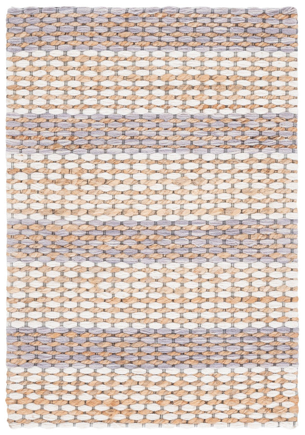Safavieh Martha Hand‑Tufted Natural Grey Jute Wool Cotton Rug — Low‑Profile, Durable Texture For Modern Homes 4'-0" x 6'-0" MSR9527F-4