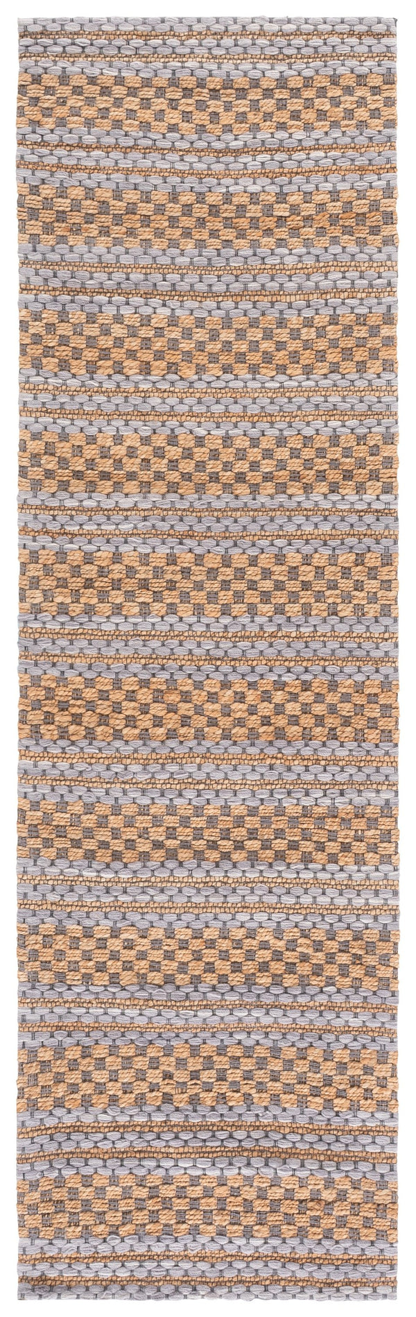 Safavieh Martha Hand-Tufted Natural Grey Area Rug — Artisanal Jute-Wool-Cotton Blend, Soft Neutral Anchor For Rooms 6'-0" x 6'-0" MSR9528F-6SQ