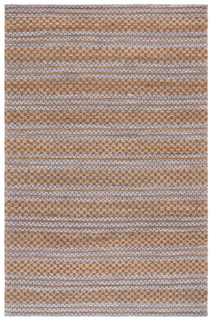 Safavieh Martha Hand-Tufted Natural Grey Area Rug — Artisanal Jute-Wool-Cotton Blend, Soft Neutral Anchor For Rooms 6'-0" x 6'-0" MSR9528F-6SQ