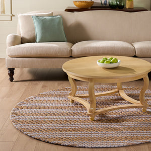 Safavieh Martha Hand-Tufted Natural Grey Area Rug — Artisanal Jute-Wool-Cotton Blend, Soft Neutral Anchor For Rooms 6'-0" x 6'-0" MSR9528F-6SQ