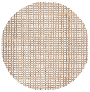 Safavieh Martha Hand-Tufted Natural Ivory Area Rug — Jute Wool Cotton Blend, Low-Profile Minimalist Texture 5'-0" x 8'-0" MSR9529A-5