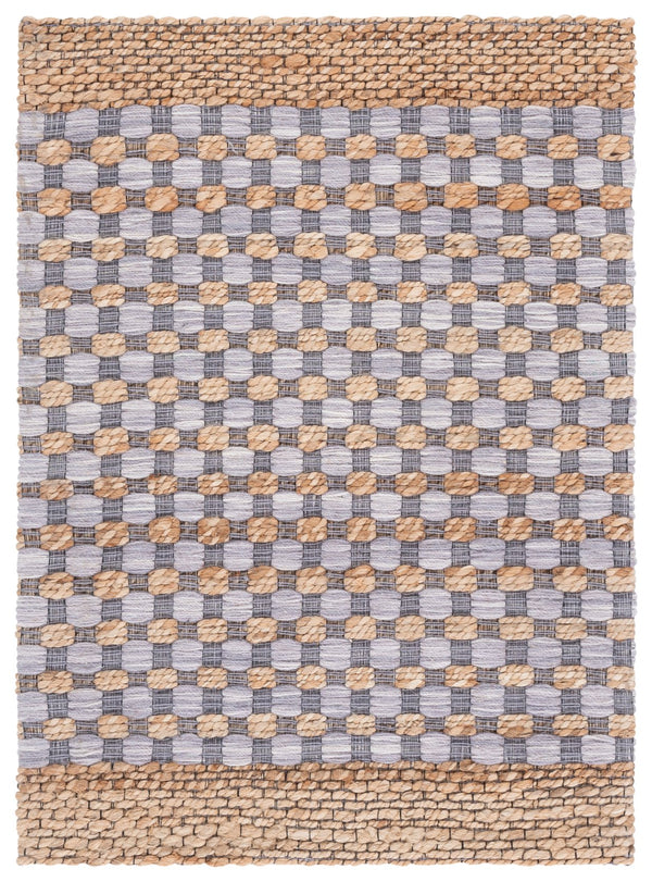 Safavieh Martha Hand-Tufted Natural Grey Runner Rug — Jute Wool Cotton Blend, Low Pile, Coastal Modern Elegance 2'-3" x 8'-0" MSR9529F-28