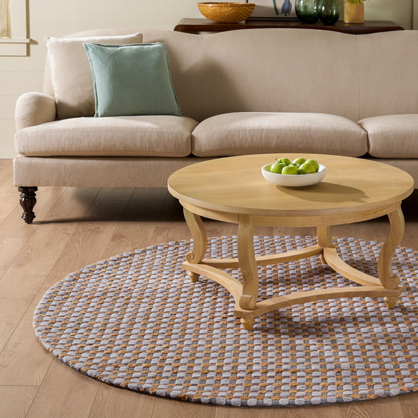 Safavieh Martha Hand-Tufted Natural Grey Area Rug — Jute Wool Cotton Blend, Soft Texture, Timeless Elegance 4'-0" x 6'-0" MSR9529F-4