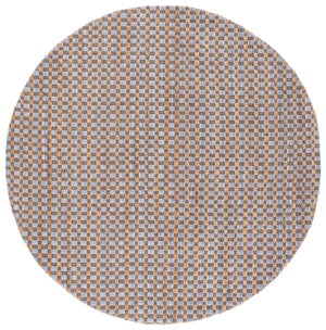 Safavieh Martha Hand-Tufted Natural Grey Rug — Low-Profile Jute Wool Cotton Blend For Modern Living Rooms 5'-0" x 8'-0" MSR9529F-5
