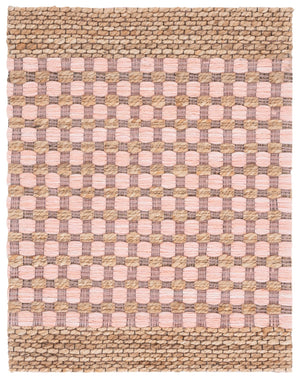 Safavieh Martha Handcrafted Jute-Wool Area Rug In Natural Blush — Soft Texture, Artisanal Warmth For Modern Spaces 9'-0" x 12'-0" MSR9529U-9