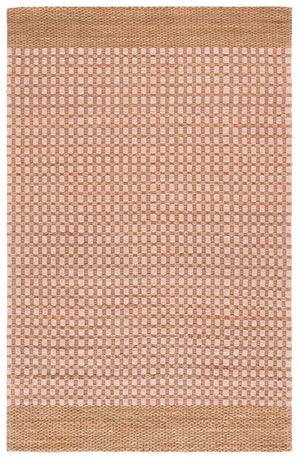 Safavieh Martha Handcrafted Jute-Wool Area Rug In Natural Blush — Soft Texture, Artisanal Warmth For Modern Spaces 9'-0" x 12'-0" MSR9529U-9