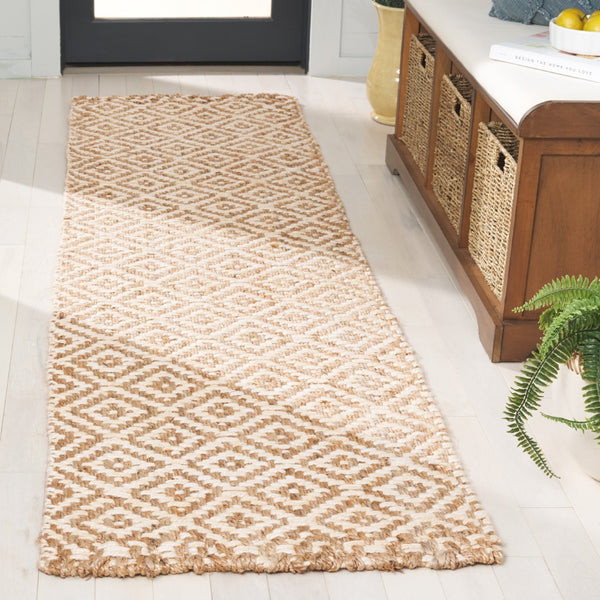 Safavieh Msr Hand Woven Jute Area Rug - Eco-friendly, Artisan Crafted, Elegant Design For Cozy Interiors Ivory ,Natural Jute Msr9554a-4