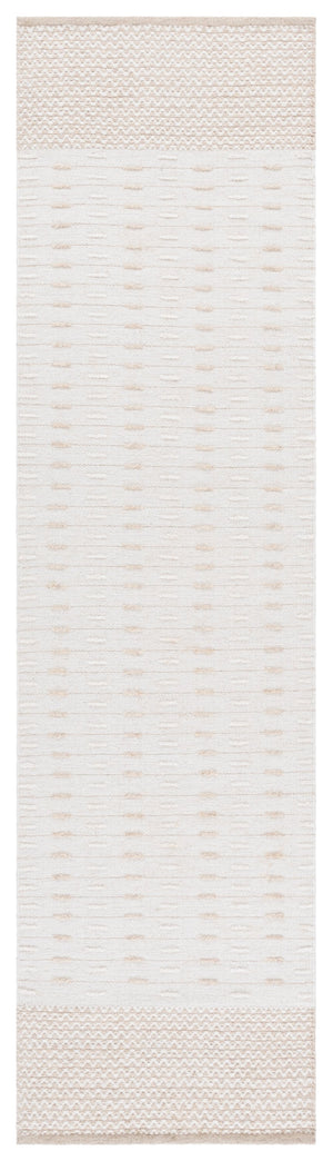 Safavieh Martha Elegant Handwoven Runner Area Rug - Timeless Craftsmanship & Soft Touch For Your Home Ivory 85% Wool 15% Cotton Msr9625a-29