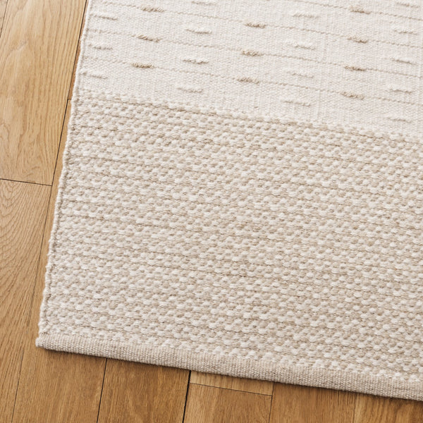 Safavieh Martha Elegant Handwoven Runner Area Rug - Timeless Craftsmanship & Soft Touch For Your Home Ivory 85% Wool 15% Cotton Msr9625a-5