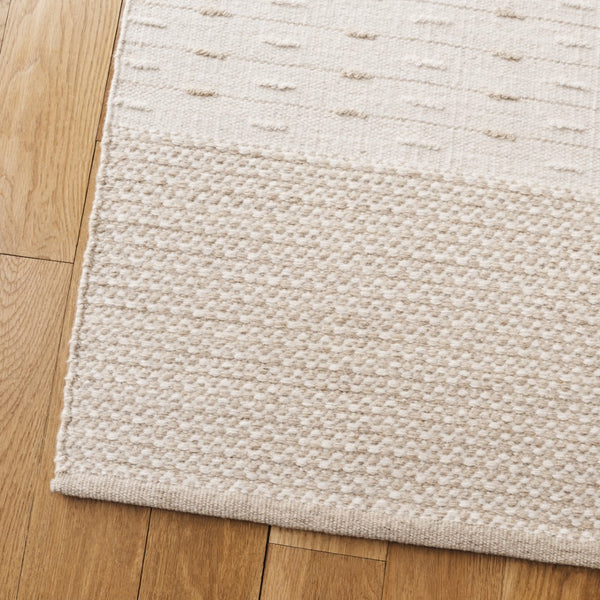 Safavieh Martha Handwoven Area Rug In Luxe Wool-cotton Blend For Modern Or Traditional Home Decor Elegance Ivory 85% Wool 15% Cotton Msr9625a-3