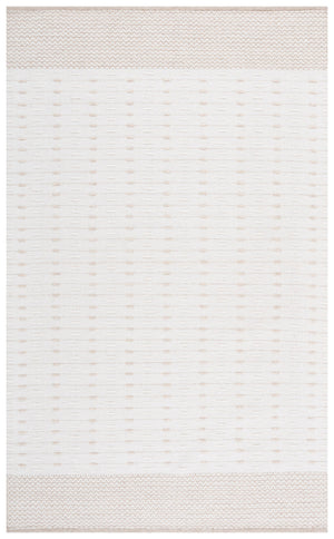 Safavieh Martha Elegant Handwoven Runner Area Rug - Timeless Craftsmanship & Soft Touch For Your Home Ivory 85% Wool 15% Cotton Msr9625a-5