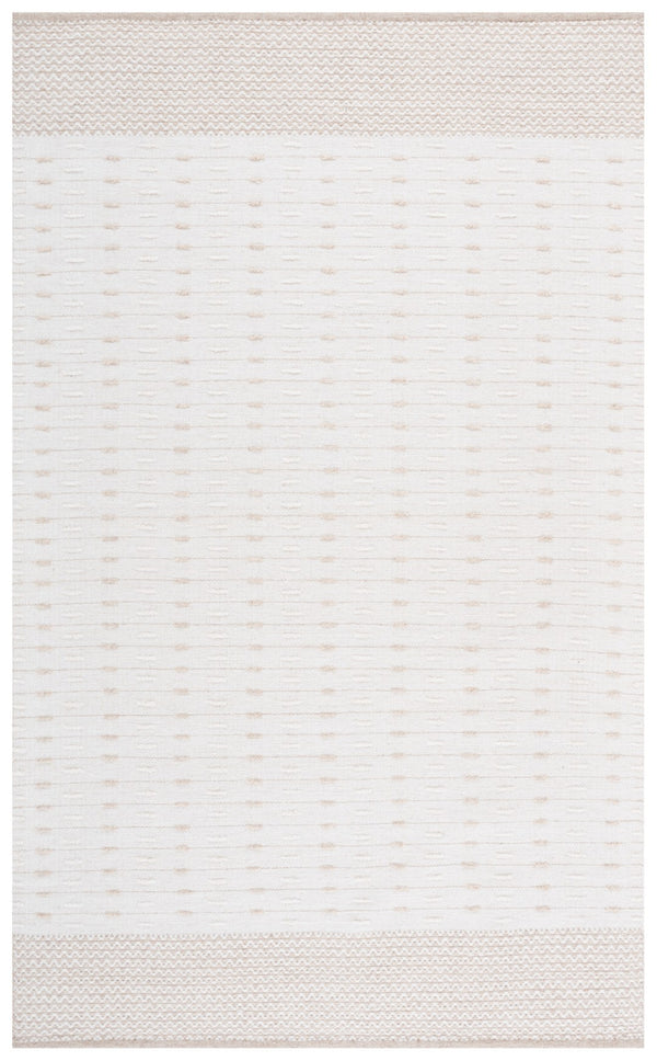 Safavieh Martha Handwoven Area Rug In Luxe Wool-cotton Blend For Modern Or Traditional Home Decor Elegance Ivory 85% Wool 15% Cotton Msr9625a-3
