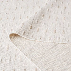Safavieh Martha Handwoven Area Rug In Luxe Wool-cotton Blend For Modern Or Traditional Home Decor Elegance Ivory 85% Wool 15% Cotton Msr9625a-3